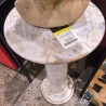 COLONNE EN MARBRE BLANC
