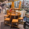 TABLE RONDE SELTZ 6 CHAISES SOREN NISSEN & EBBE GEHT