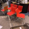 SERIE DE 6 CHAISES DESIGN ZENO POUR ARTIFORT