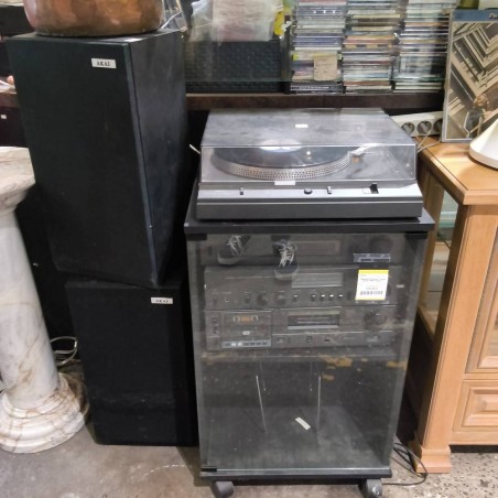 ENSEMBLE HIFI AKAI TOURNE DISQUE DIRECT DRIVE !!!! 