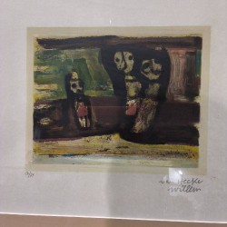 LITHOGRAPHIE SIGNÉ WILLEN VAN HECKE