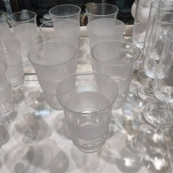 LOT DE 6 VERRES ANNÉES 20