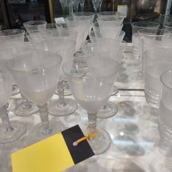 LOT DE 12 VERRES ANNÉES 20