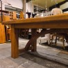 TABLE CHÊNE ET PIERRE ANNÉES 50