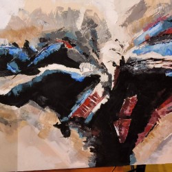 PEINTURE ABSTRAITE 
