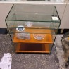 MEUBLE HIFI DESIGN BOIS/VERRE