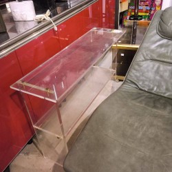 CONSOLE MODERNE PLEXIGLAS
