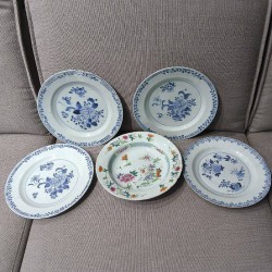 ASSIETTE CHINOISE ANCIENNE 