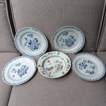 ASSIETTE CHINOISE ANCIENNE 