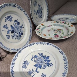ASSIETTE CHINOISE ANCIENNE 