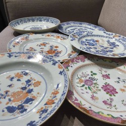 ASSIETTE DECOR CHINOIS