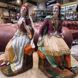 PAIRE DE STATUETTES ANCIENNES