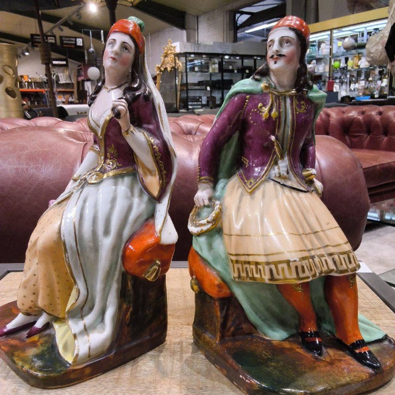 PAIRE DE STATUETTES ANCIENNES