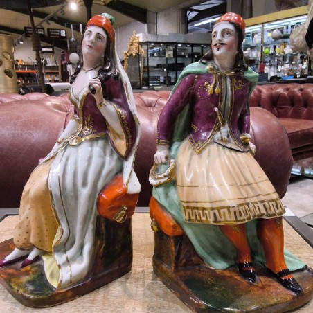 PAIRE DE STATUETTES ANCIENNES