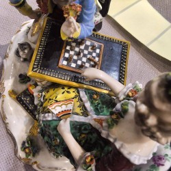 DECORATION ITALIENNE CONFRONTATION AUX ECHECS