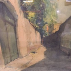 AQUARELLE SIGNÉE 