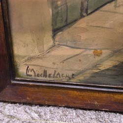 AQUARELLE SIGNÉE 