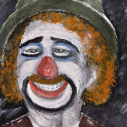 PEINTURE SUR CUIVRE SIGNEE
