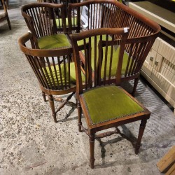 BANQUETTE 2 FAUTEUILS ET 2 CHAISES