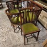 BANQUETTE 2 FAUTEUILS ET 2 CHAISES