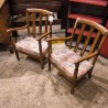 PAIRE DE FAUTEUILS UN DIMANCHE À LA CAMPAGNE 