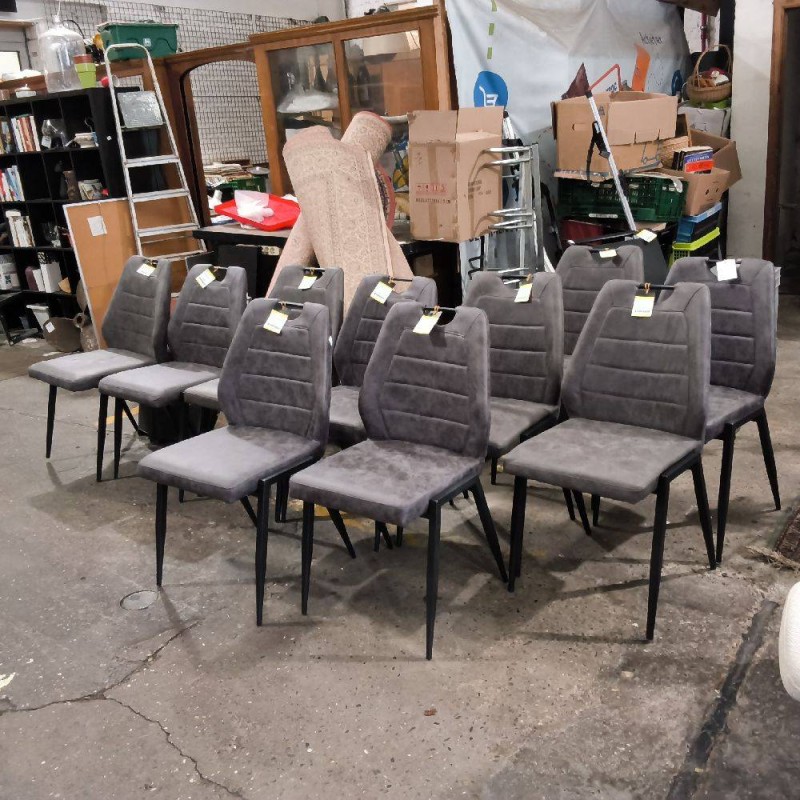CHAISE MODERNE BOB TISSU