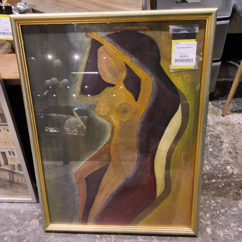 PEINTURE NU FEMININ