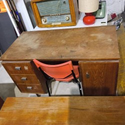 PETIT BUREAU VINTAGE 1P/3T A RESTAURER