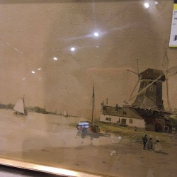DESSIN PAYSAGE HOLLANDAIS