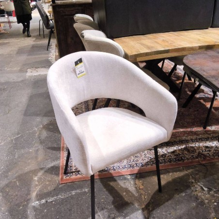 FAUTEUIL TISSU MODERNE 