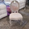 LOT DE 8 CHAISES MEDAILLON 