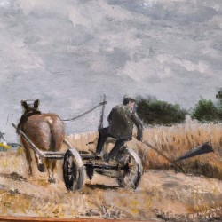 PEINTURE SUR CUIVRE DANS LES CHAMPS