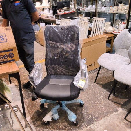 CHAISE DE BUREAU MESH NOIR