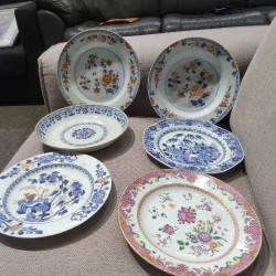 ASSIETTE DECOR CHINOIS
