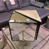 PAIRE DE BOUT DE CANAPÉ MIROIR IKEA ANNÉES 80 BODÖ