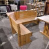 BANC D\'ANGLE EN PIN