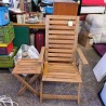 FAUTEUIL + TABLE DE JARDIN