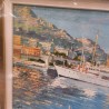 HUILE SUR TOILE PORT PROVENCALE