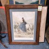 LITHOGRAPHIE PEINT COSTUME DE HAUTE ÉCOLE 
