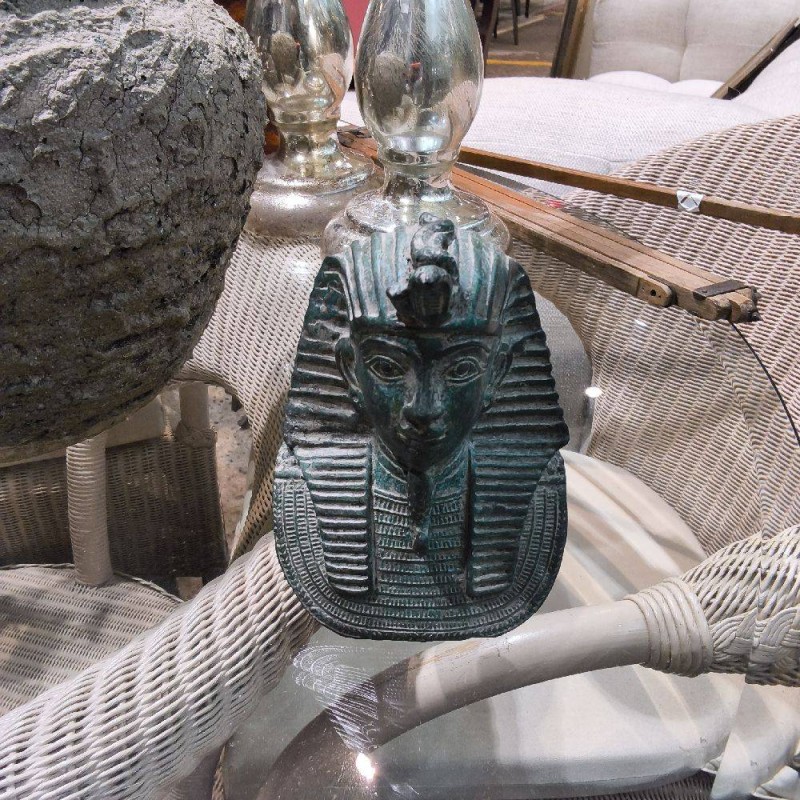 BUSTE EGYPTIEN EN BRONZE