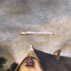 HUILE SUR TOILE SCÈNE DE FÊTE FLAMANDE