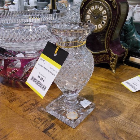 VASE EN CRISTAL DE BOHÈME