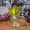 VASE VAL SAINT LAMBERT JAUNE