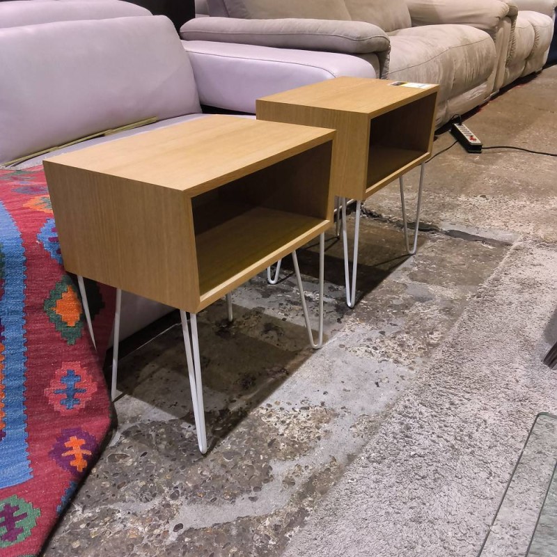 PAIRE DE CHEVETS DESIGN PRIX NEUF 200EUR