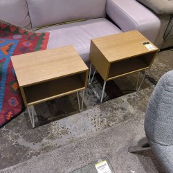 PAIRE DE CHEVETS DESIGN PRIX NEUF 200EUR