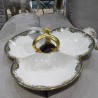 PLAT PRESENTOIR PORCELAINE DE LIMOGES 