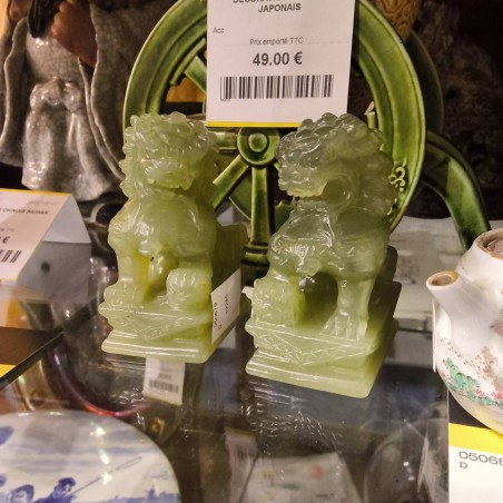 PAIRE DE CHIENS CHINOIS