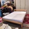 LIT IKEA EN BOIS + SOMMIER + MATELAS
