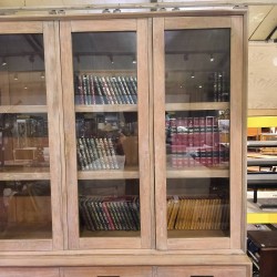 DOUBLE CORPS VITRINE CERUSÉ
