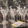 VERRES À PIEDS CRISTAL VAL SAINT LAMBERT GM 